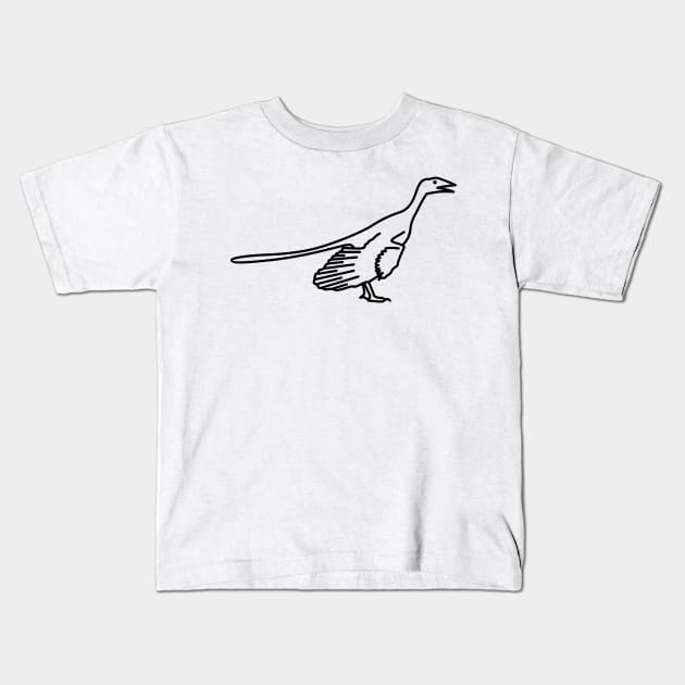 Archaeopteryx Kids T-Shirt by Radradrad